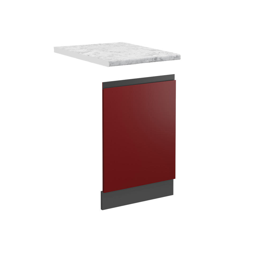 Vicco Frontblende Rot, Anthrazit 45x67.4x60 cm