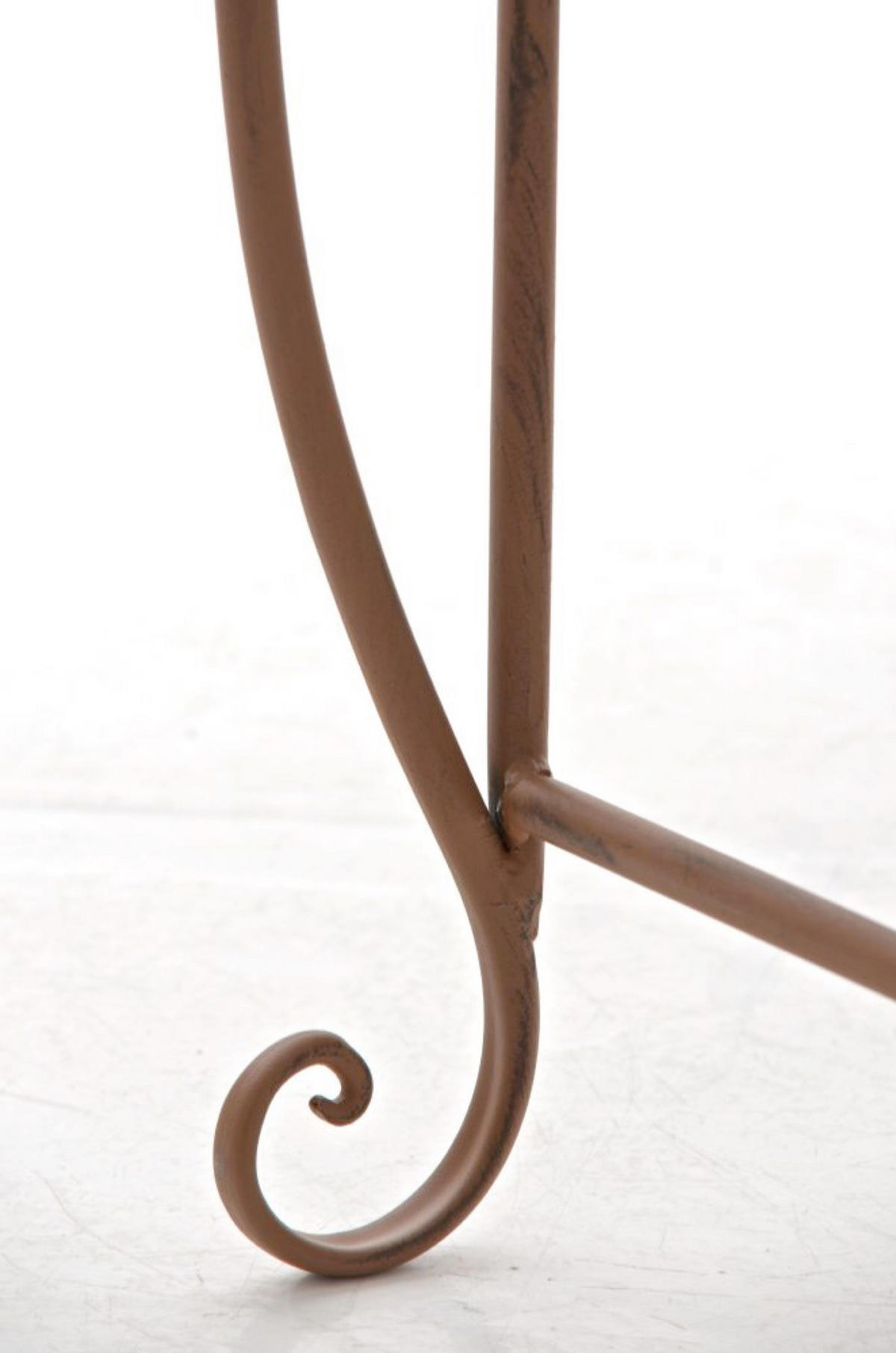GARTENBANK Minno antik braun - Braun, Metall (128/46/94cm) - TPFGarden