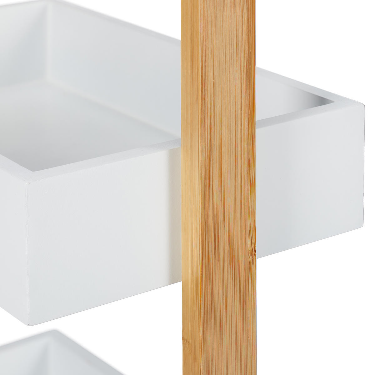 BADREGAL - Multicolor, Holz/Holzwerkstoff (30/88/18cm) - Relaxdays