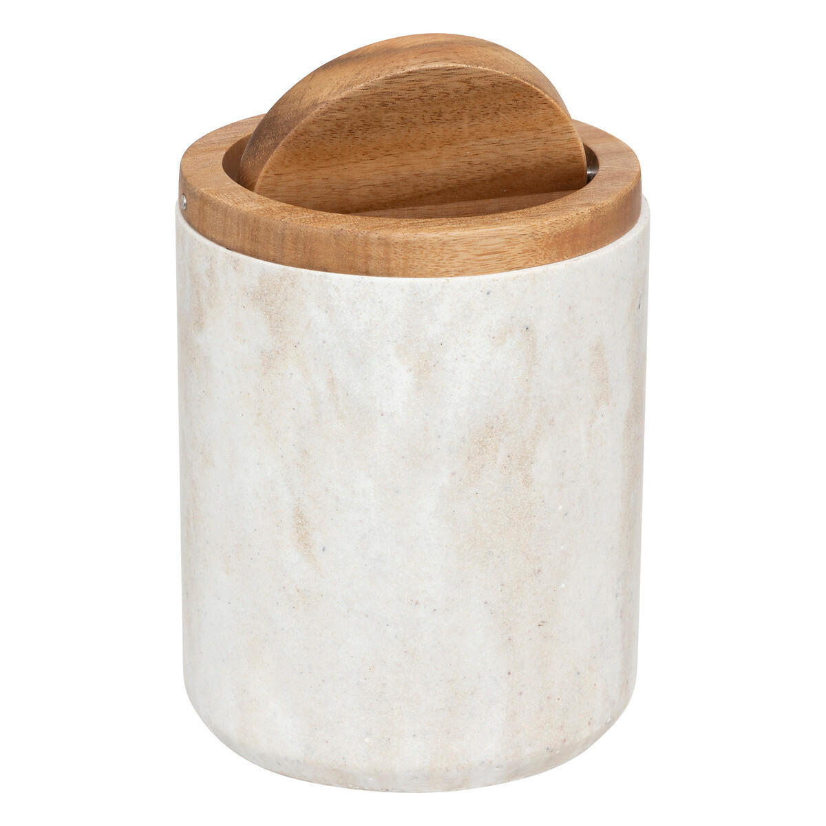 MÜLLEIMER Come 1,5 l 11,9/11,9/15,8 cm - Beige, Kunststoff (11.9/15.8cm) - 5five Simply Smart