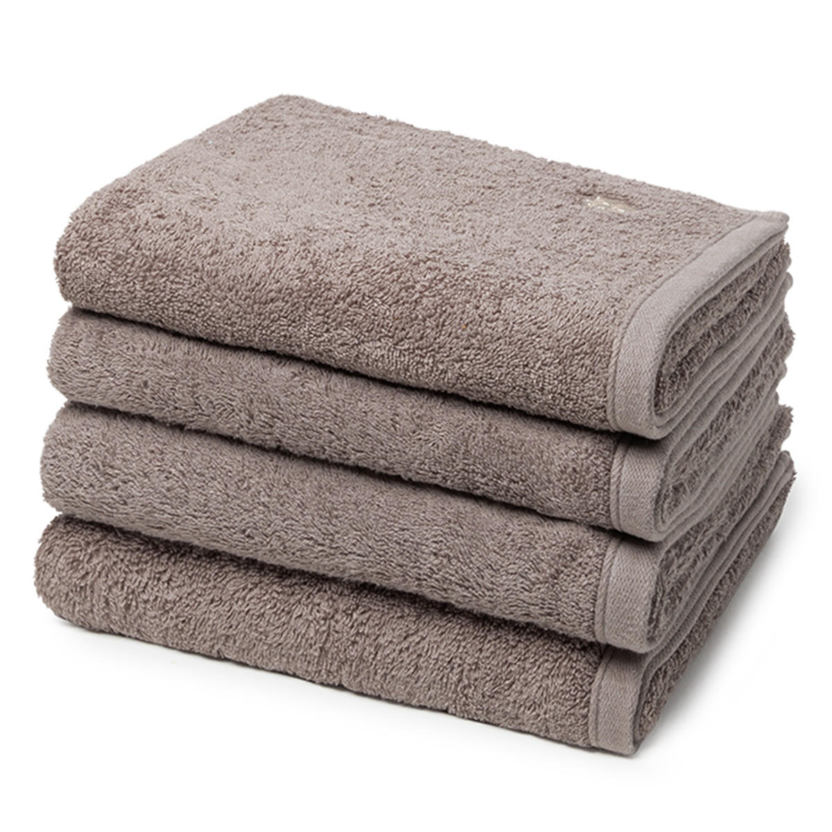 HANDTUCH Vita 4er-Set - Grau, Textil (50/100cm) - Ross