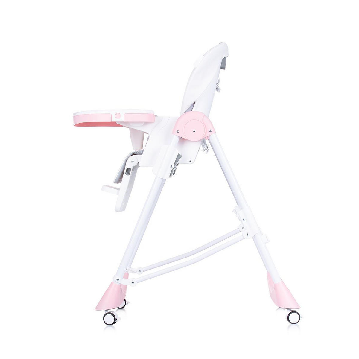 HOCHSTUHL Bambino rosa Fußstütze verstellbar klappbar - Rosa, Kunststoff (50/110/80cm) - Chipolino