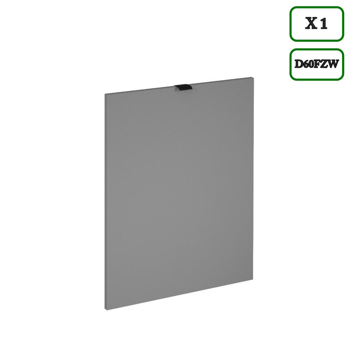 KÜCHENZEILE 360 cm - Langen K109-M360 - in Beige / Matt - Beige/Schwarz, Holz/Holzwerkstoff (360/212/60cm)
