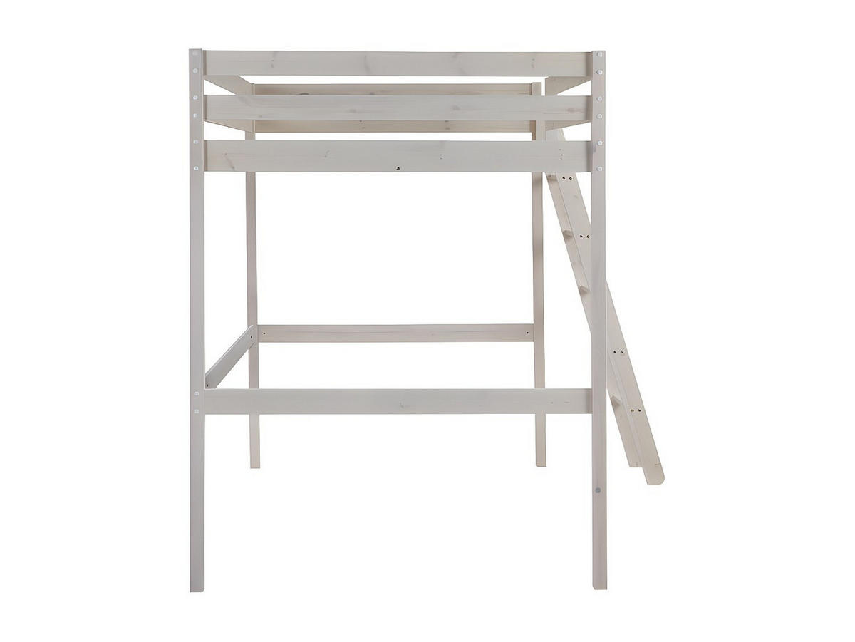 HOCHBETT - 2 -Sitzer - Kiefer - weiß - GEDEON - Weiß, Holz (203.5/198cm) - Vente-Unique