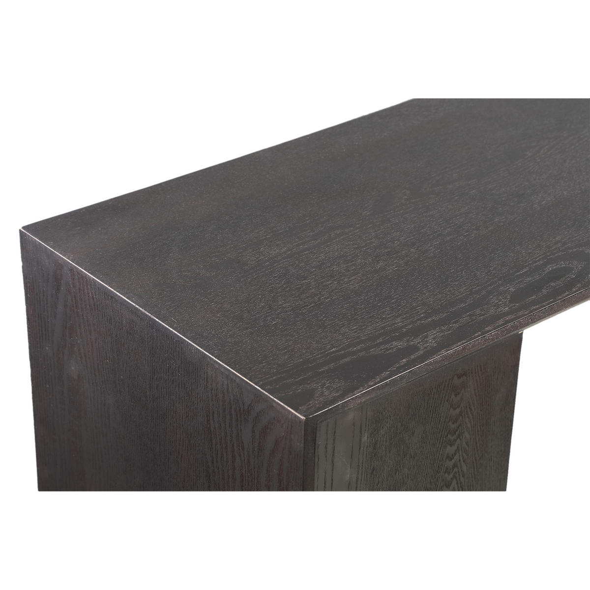 BEISTELLTISCH Arivo Schwarz 120/35.5/80cm - Schwarz, Holz (120/35.5/80cm) - PTMD Collection