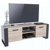 FERNSEHKOMMODE ALBA BIS Sonoma Eiche 185/43,6/50 cm - Sonoma Eiche, Holzwerkstoff (150/50/43.6cm) - Matkam Möbel