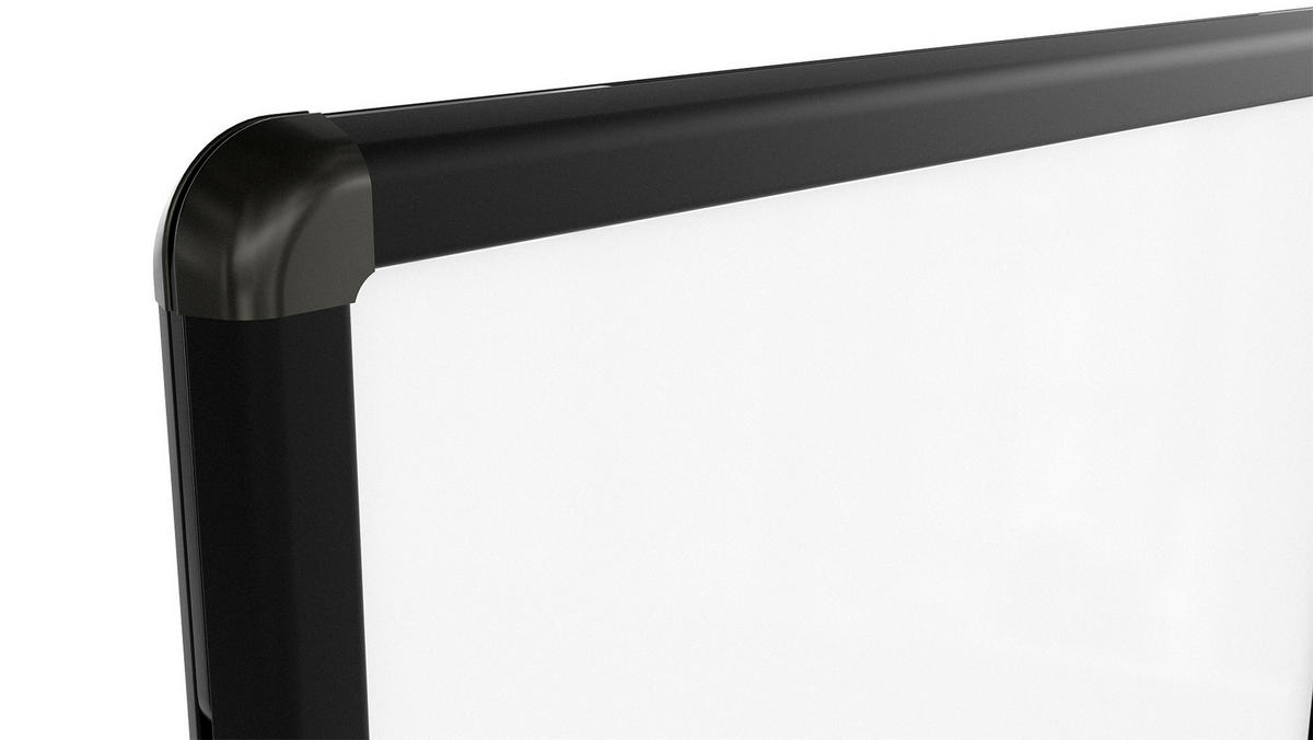 KUNDENSTOPPER A1 Waterbase - Aluminiumrahmen SCHWARZ - Schwarz, Metall (78/56/123cm) - ALLboards