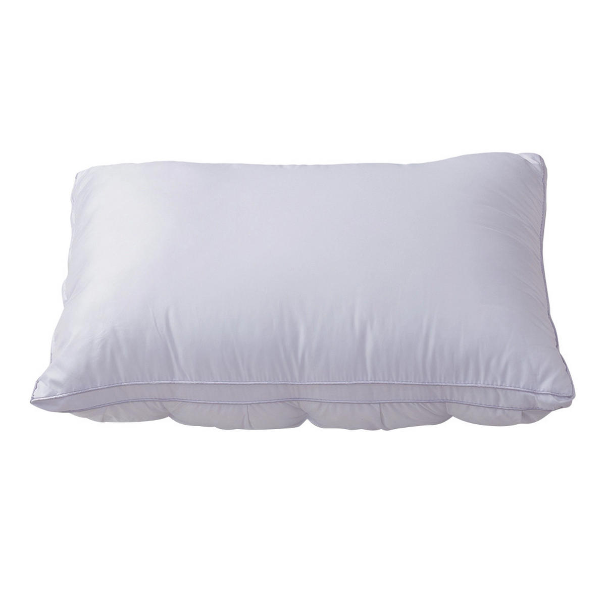 KISSENINLETT aus Polyester Weiß Reißverschluss Strapazierfähig und Langlebig Vakuumverpackt Pflegeleicht Vielseitig Einsetzbar 74 x 48 cm - Weiß, Textil (74/48cm) - Livingandhome