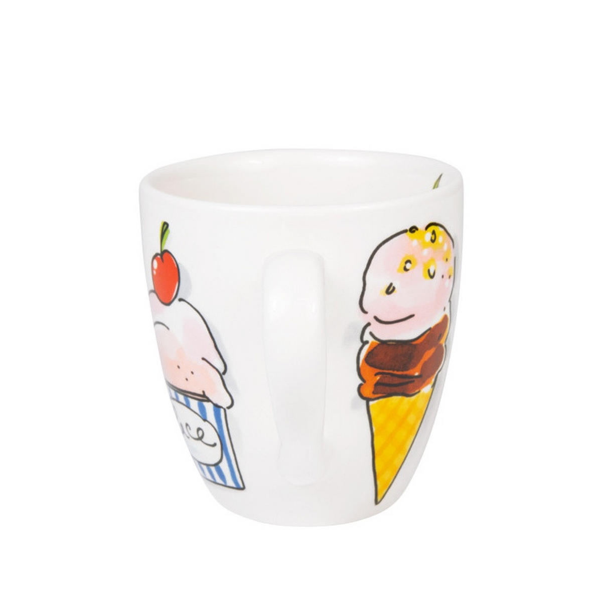 MINITASSE Eis in Bunt - 200 ml - Multicolor, Keramik (0.2L) - Blond Amsterdam