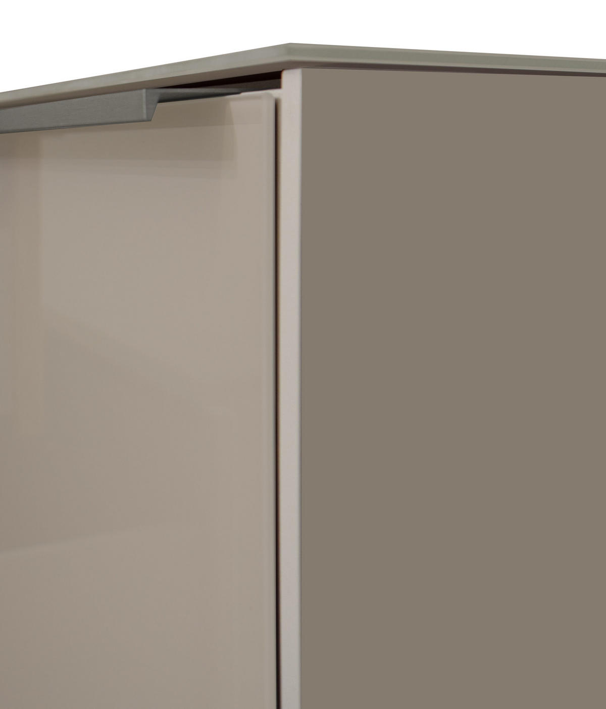 LOWBOARD Nova Kashmir und Eiche - Beige, Holzwerkstoff (214/71/42cm)