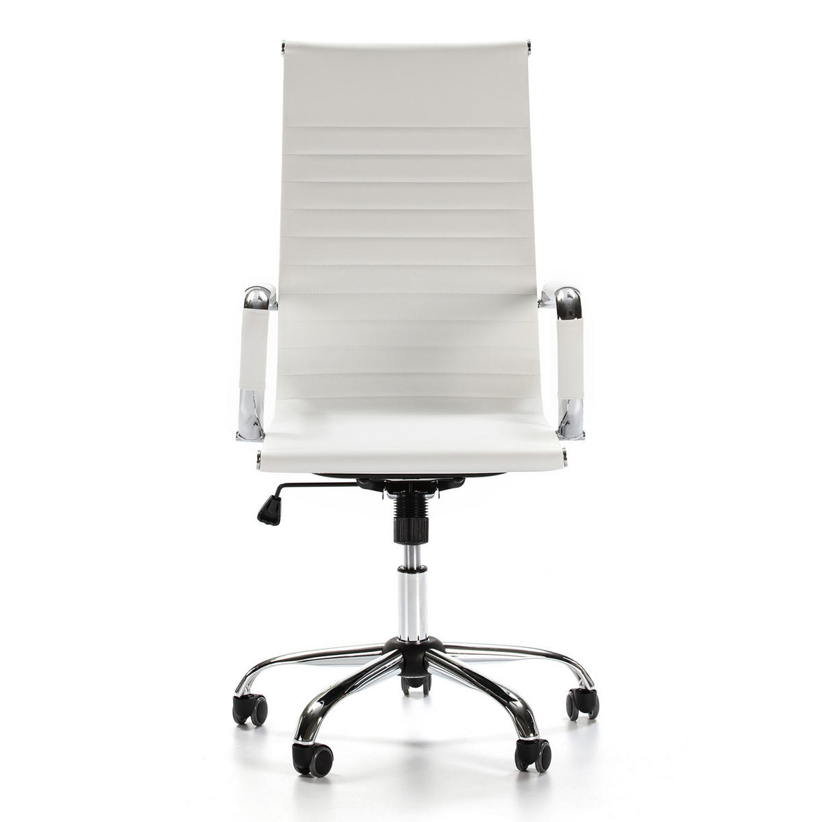 SCAUN rotativ Londres cu funcție de pat, alb - alb, blană (71/107/55cm) - VS Venta-stock