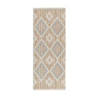WEBTEPPICH Mehrfarbig Siroco 80/200 cm - Beige/Multicolor, Naturmaterialien/Textil (80/200cm) - Atticgo