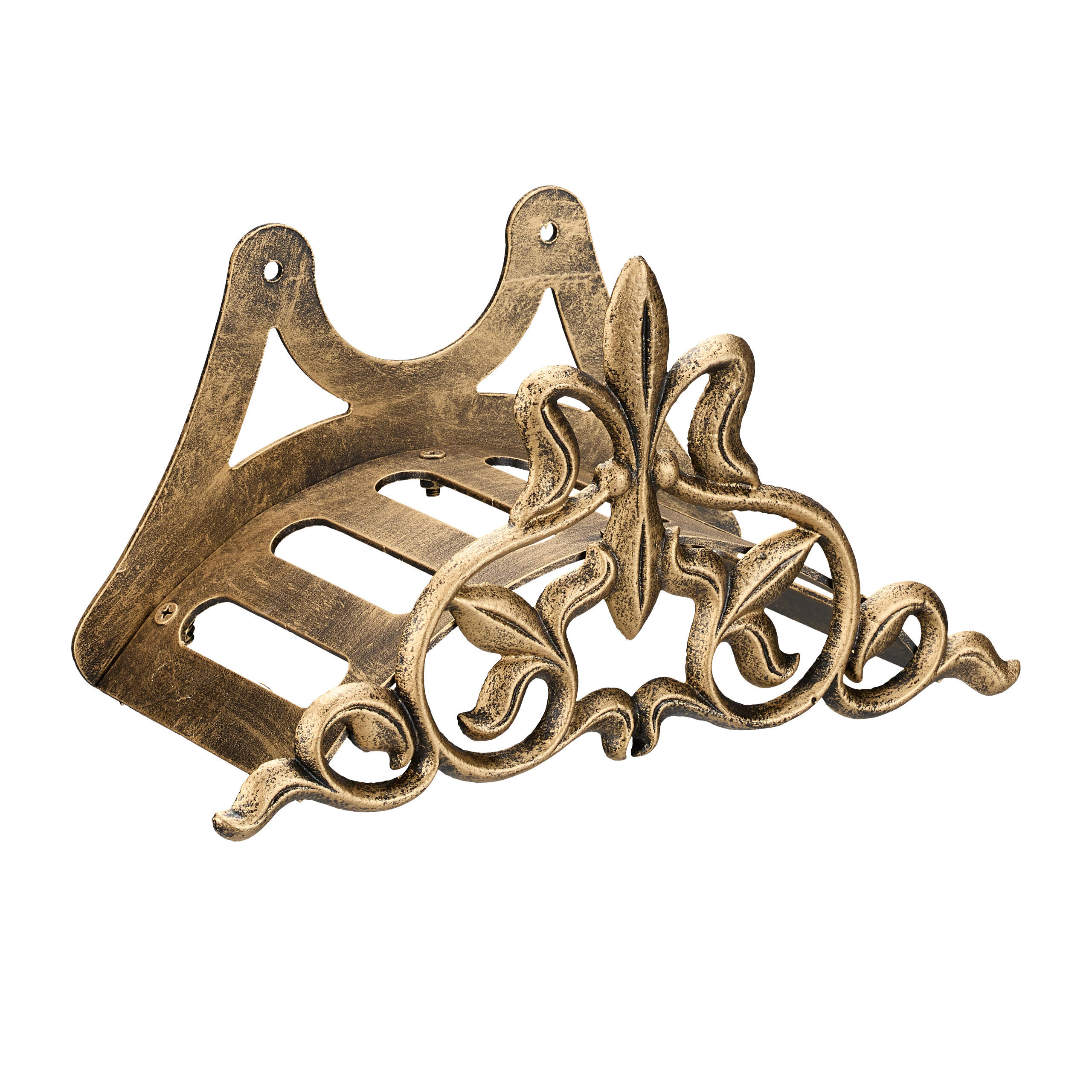 DRŽIAK hadice - medená, kov (29/16/14cm) - Relaxdays