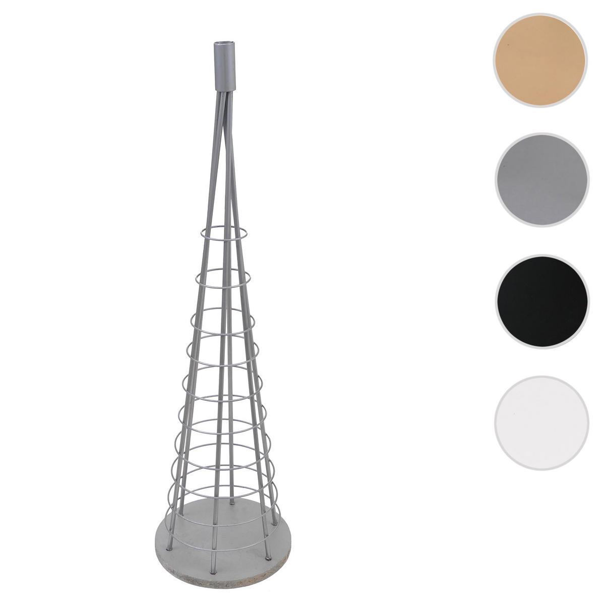 DEKO-BAUM Silber - Silberfarben, Metall (25/90cm) - MCW