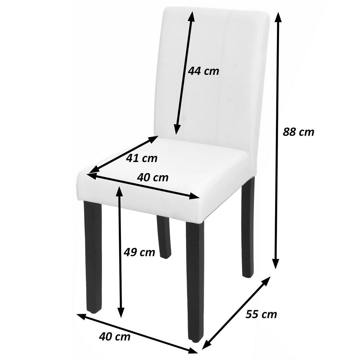 ESSZIMMERSTUHL O65D Braun - Braun, Textil (40/88/55cm) - MCW