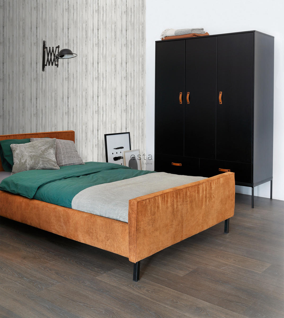 TAPETE Holz-Optik 53 cm x 10.05 m - Weiß, Papier (53/1000cm) - ESTAhome