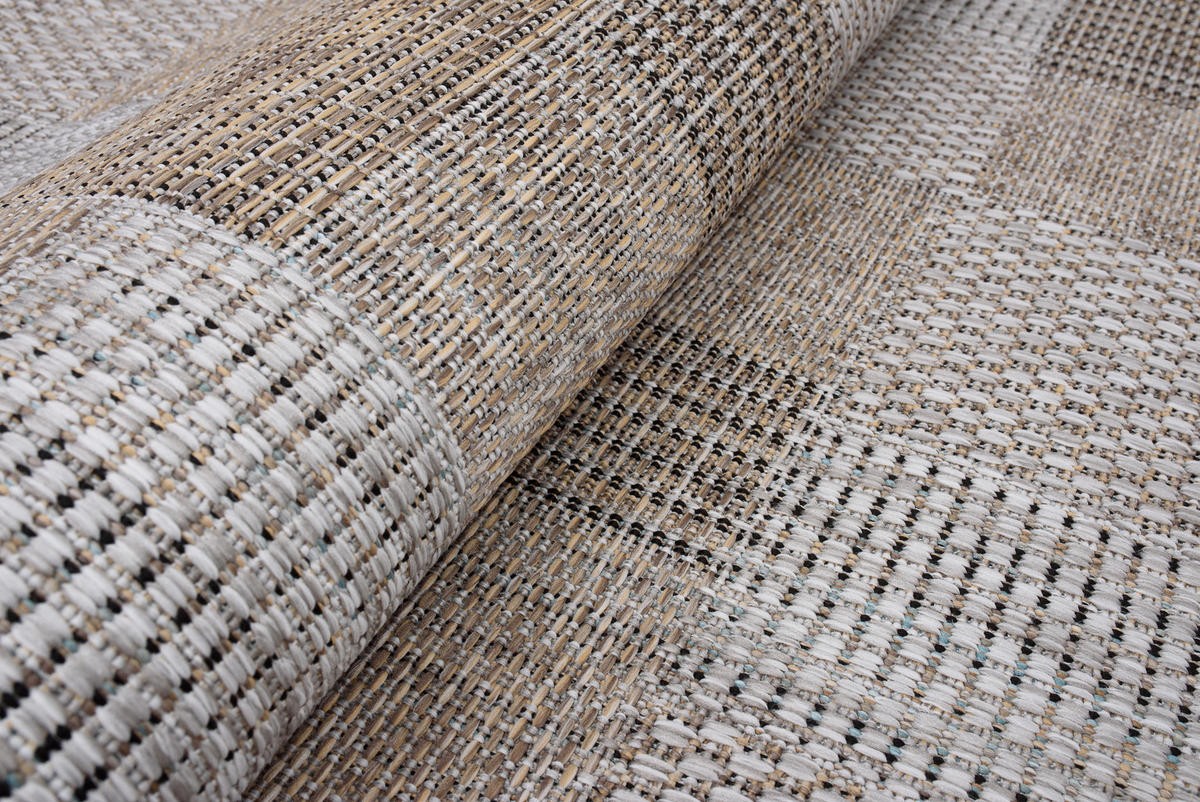 TEPPICH MELISSA Grau 160/230 cm - Grau, Kunststoff (160/230cm) - Tapiso