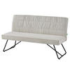 SITZBANK HANNAH - Creme, Metall (160/89/65cm) - DUBI Möbel