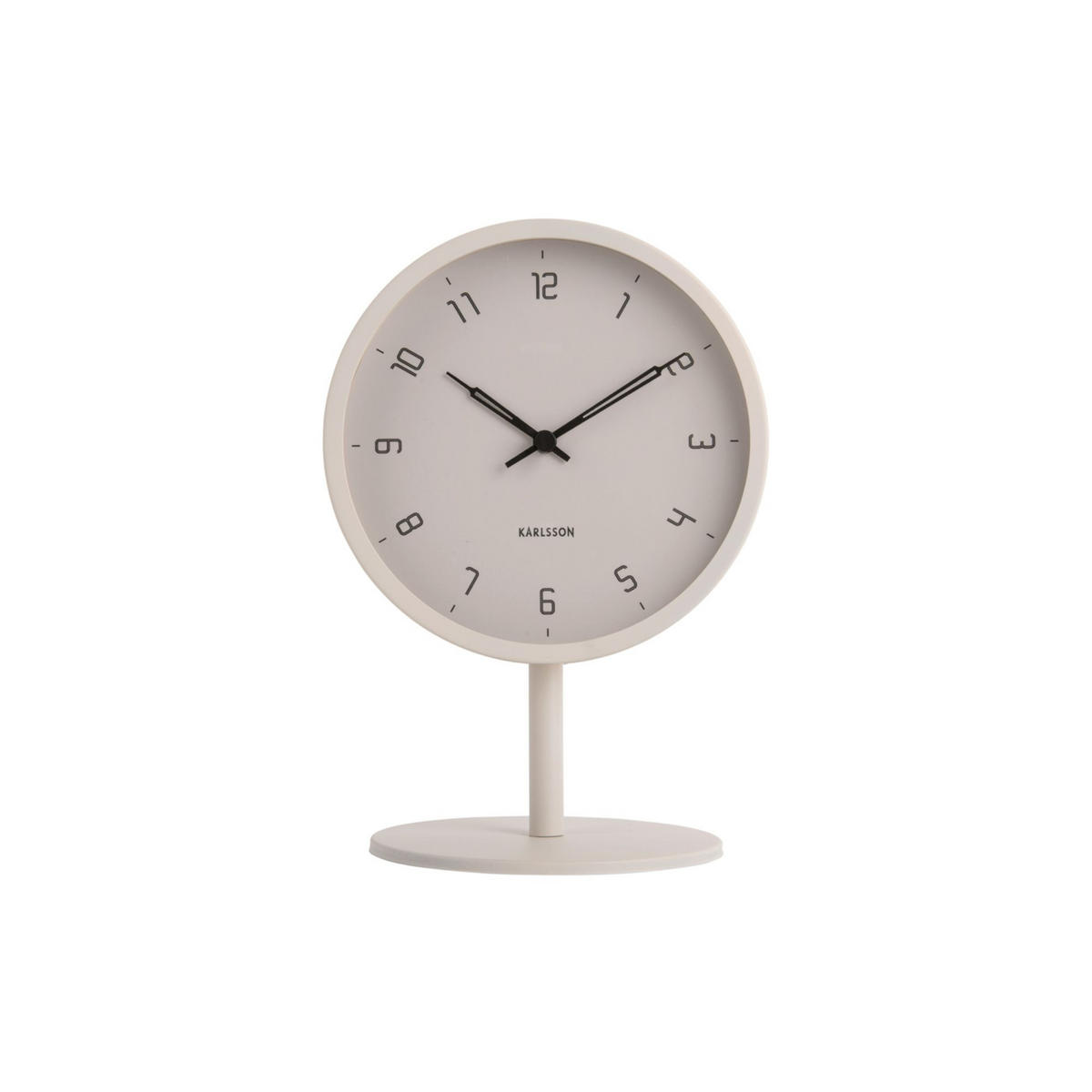 TISCHUHR Stark Grau 1.2/15/22.5 cm - Grau, Metall (15/22.5/1.2cm) - Karlsson