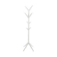 GARDEROBENSTÄNDER, Asa, Weiß, Holz, 42 x 42 x 178 cm - Weiß, Holz (42/178/42cm) - ebuy24