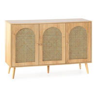 SIDEBOARD Luna 3 türen Eichefarbe - Honigeiche, Holzwerkstoff (120/79/40cm)