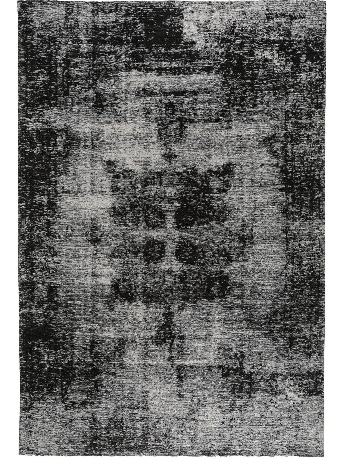 FLACHGEWEBETEPPICH Tosca Schwarz 155x235 cm - Schwarz, Textil (155/235cm) - benuta Pop