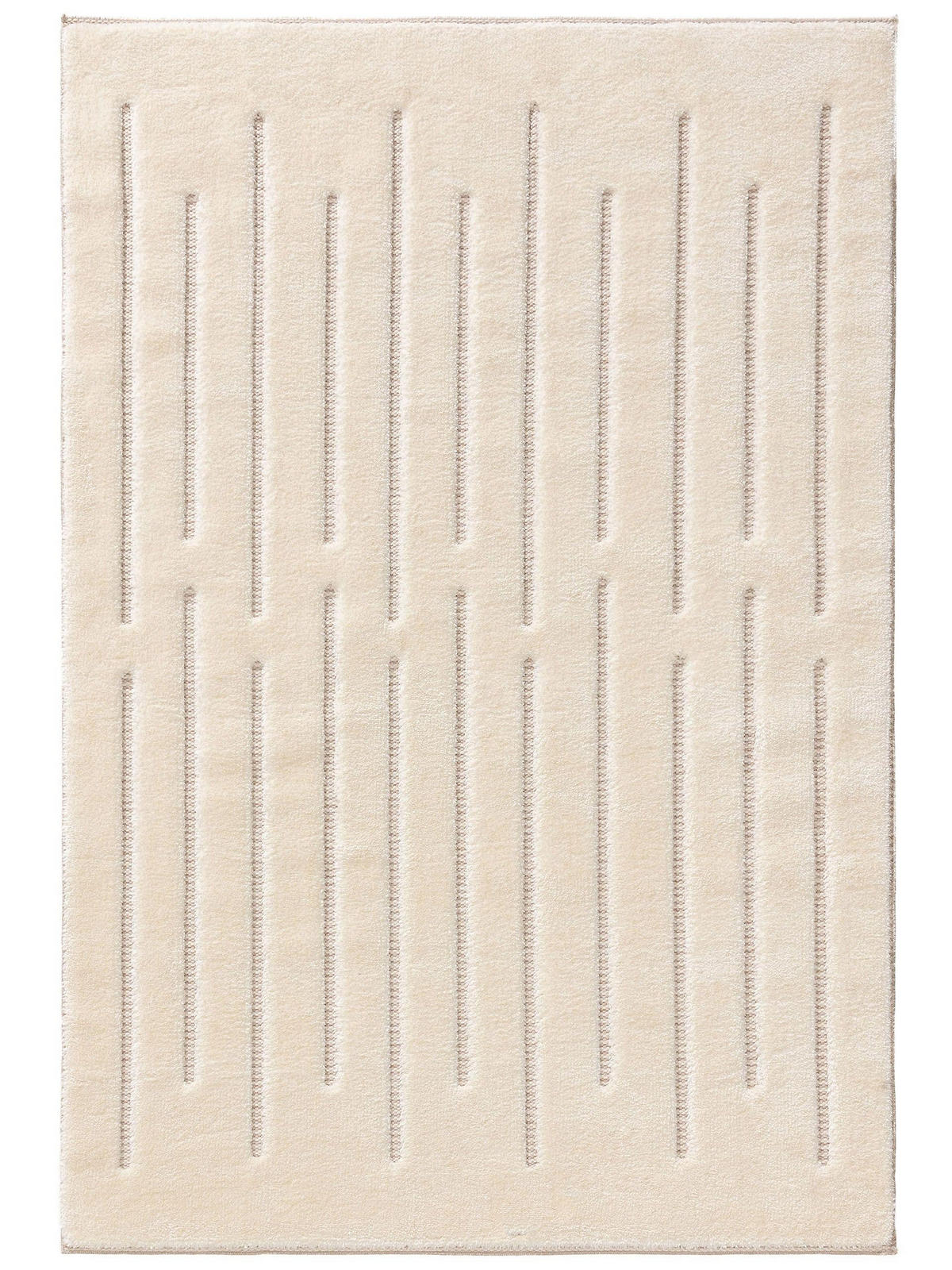 TEPPICH Elvy Cream 200x300 cm - Creme, Kunststoff (200/300cm) - benuta