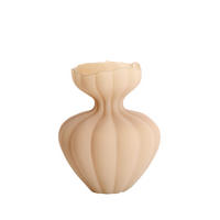 VASE Varenna Braun Ø26/32 cm - Braun, Glas (26/32cm) - Light & Living