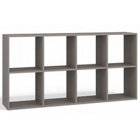 STANDREGAL Malax Grau 147 cm - Grau, Holzwerkstoff (147/75/30cm) - Selsey