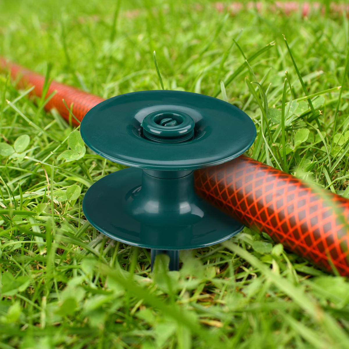 6xSCHLAUCHFÜHRUNG - Dunkelgrün, Kunststoff (9/24/9cm) - Relaxdays