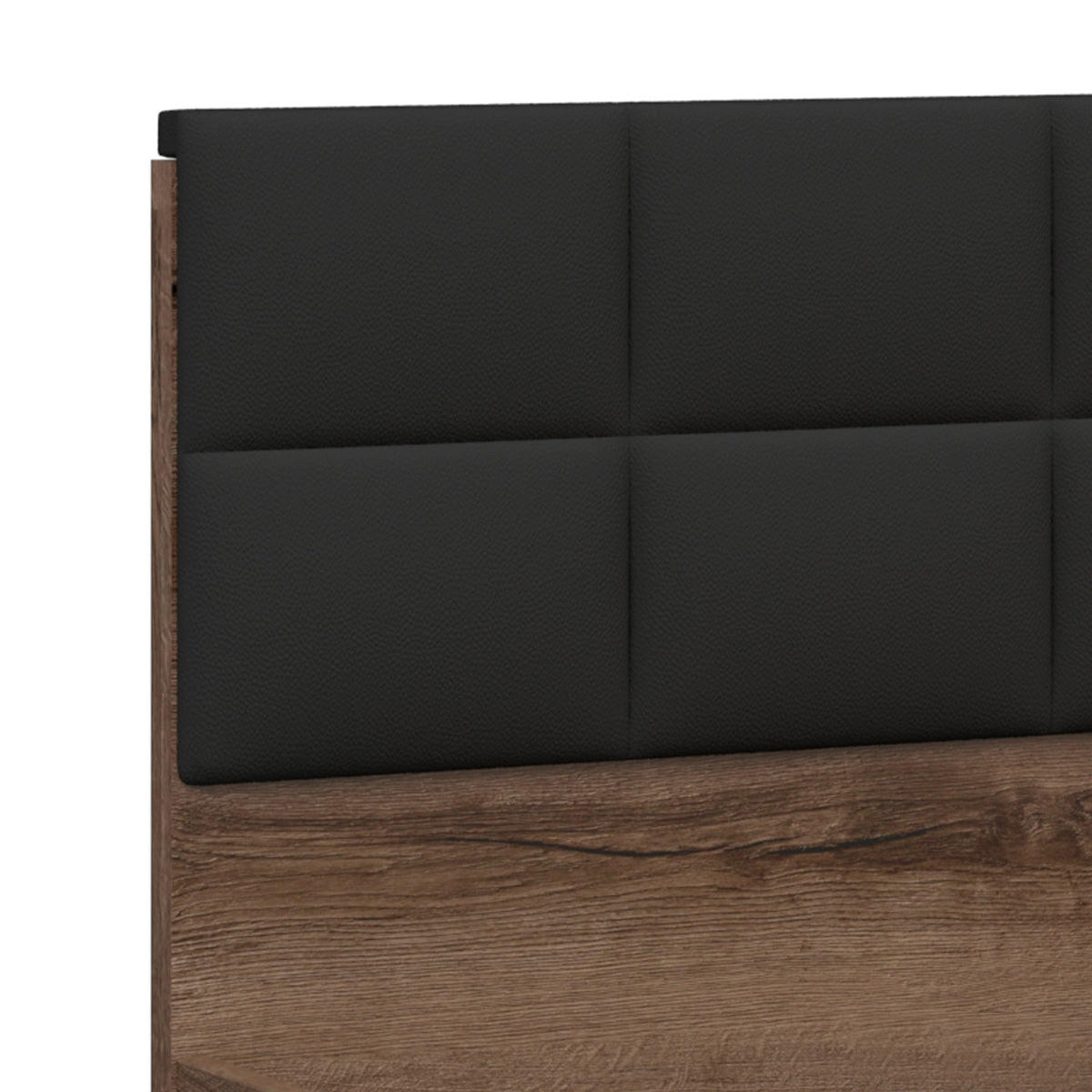 BOXSPRING POSTELJA 180/200 Romane Les - rjava, leseni material (180/200cm) - Petits-meubles