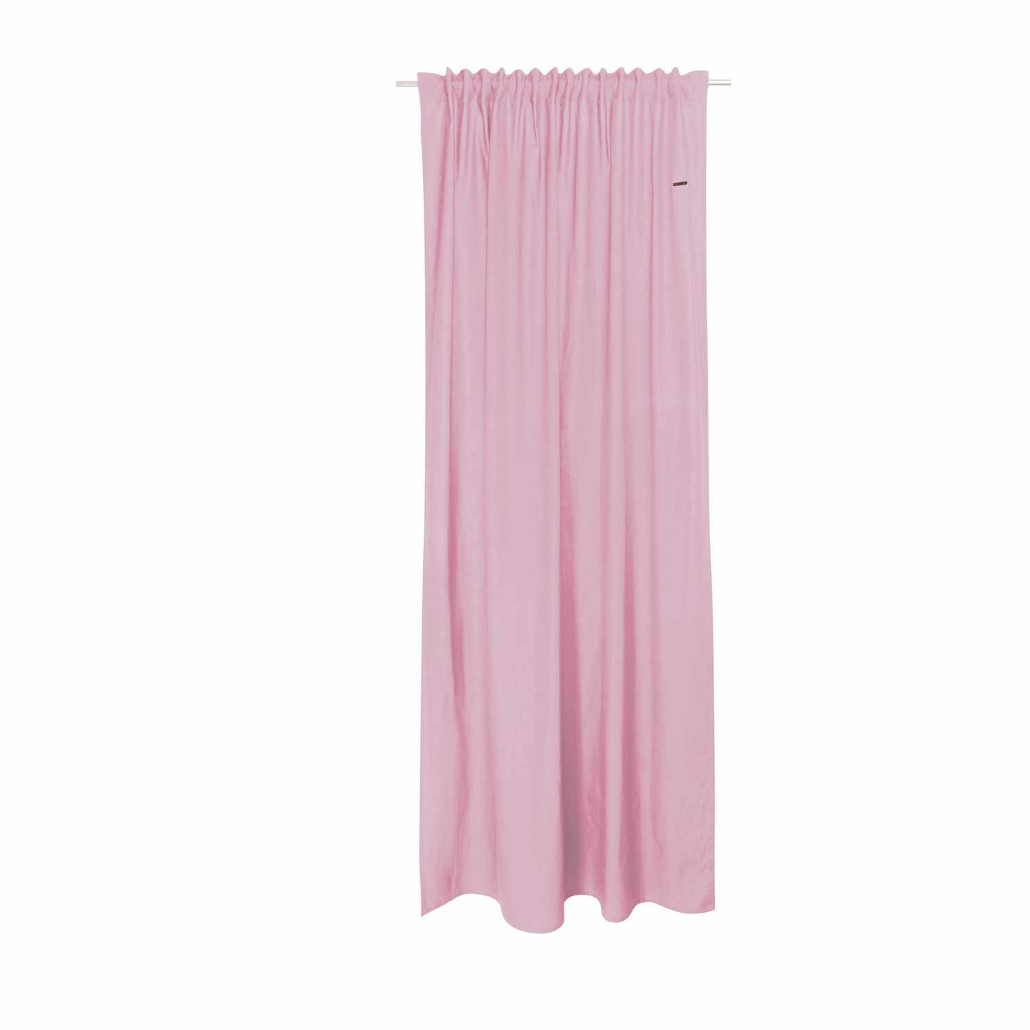VORHANG MIT SCHLAUFENBAND NEO blickdicht - Pink, Textil (130/0.5/250cm) - Esprit