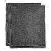 SAUNATUCH (2er Set) Fabulous - Dunkelgrau, Textil (80/200cm) - Butlers
