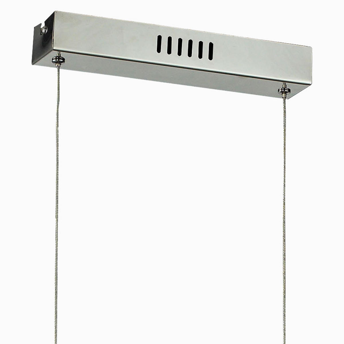 LED HÄNGELEUCHTE Doriana Silber Kristallglas - Silberfarben, Glas (78/4/120cm) - Esto