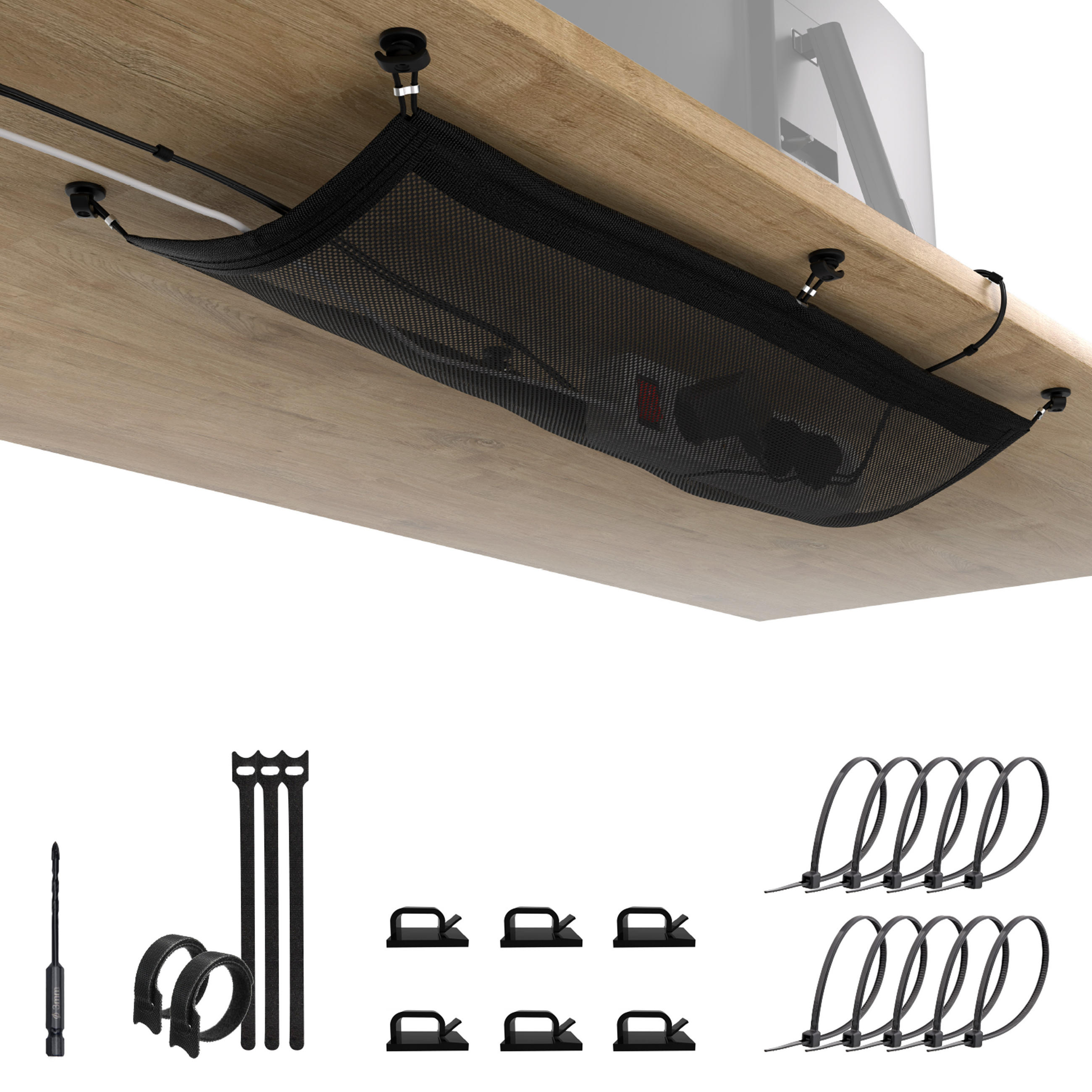 Ultimate Setup Kabelnetz Schwarz 63.5x0.25x24 cm