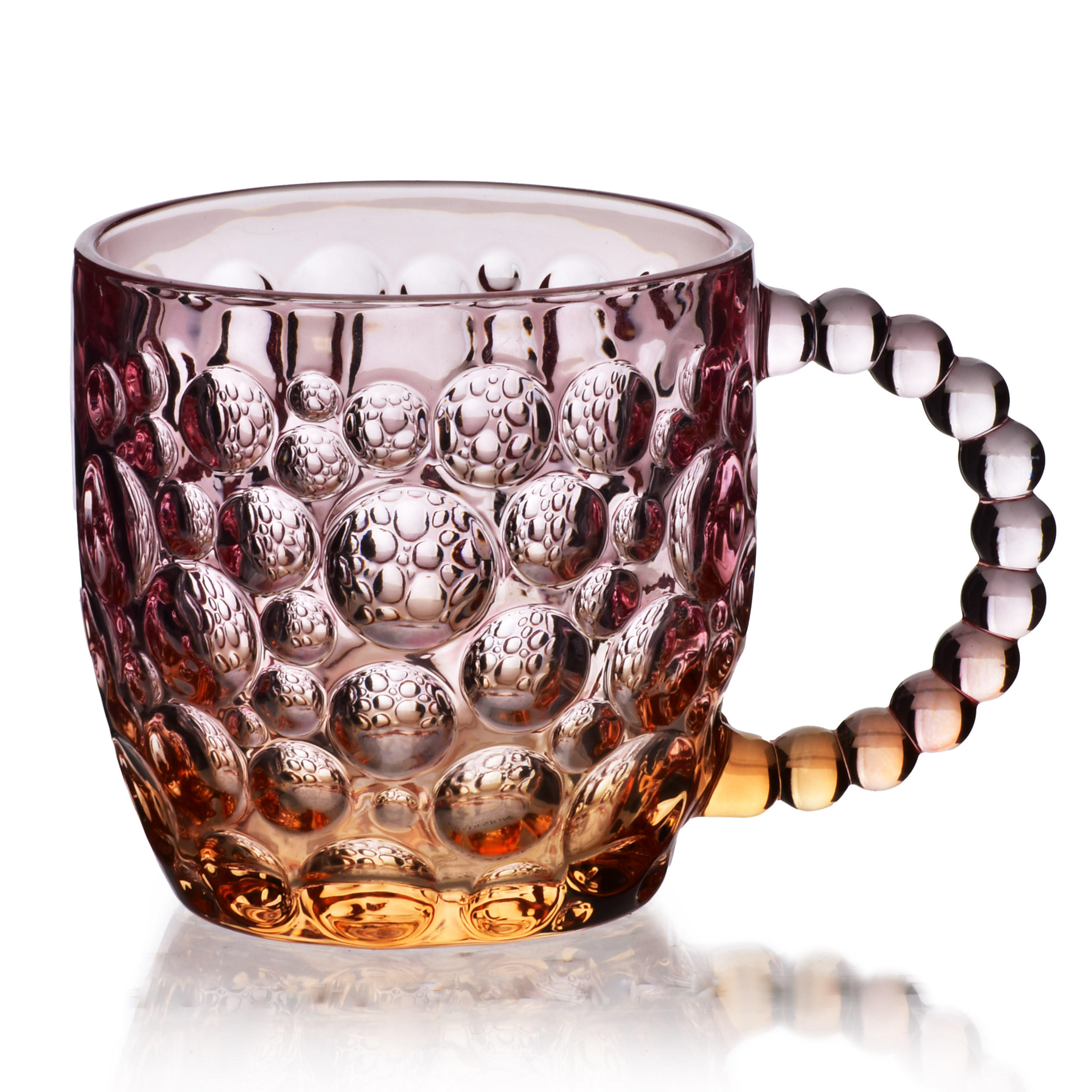 BECHER Vini Rot 9/13/8.5 cm Glas - Rot, Glas (0.35L) - Mondex