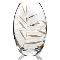 VASE Lea, Glas, Gold, 30 cm - Goldfarben, Glas (30cm) - Goebel
