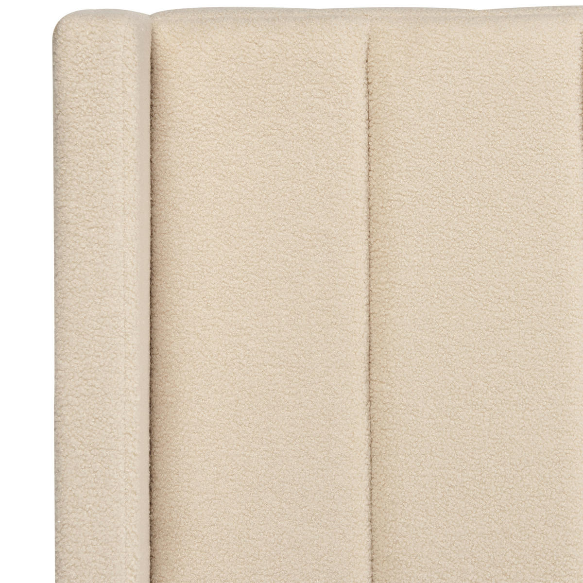 POLSTERBETT mit Lattenrost 160x200 cm Beige Villette - Beige, Textil (160/200cm) - Beliani
