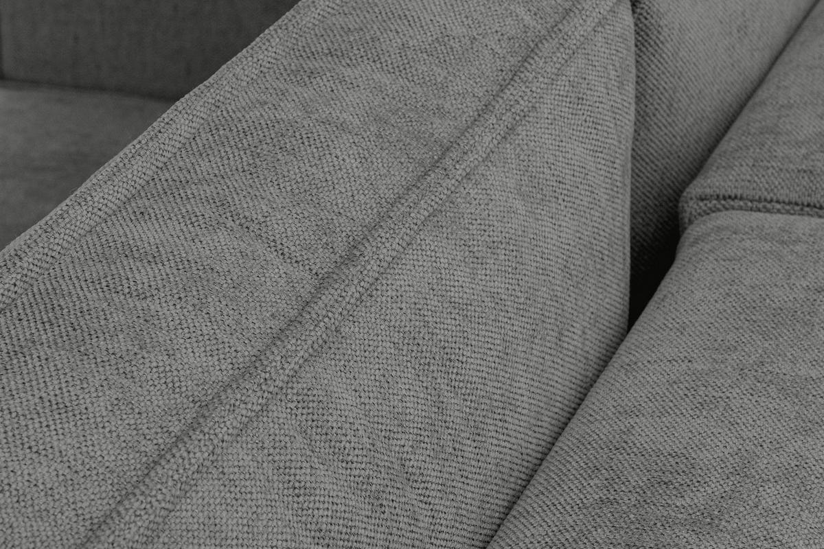 3-SITZER-SOFA NAPI II mit Schlaffunktion, grau - Grau, Textil (244/89/101cm) - KONSIMO®