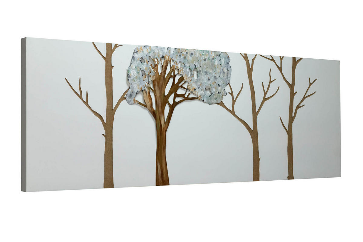 HOLZBILD Braun 120/40 cm - Braun, Holz (3.57/40cm) - KUNSTLOFT