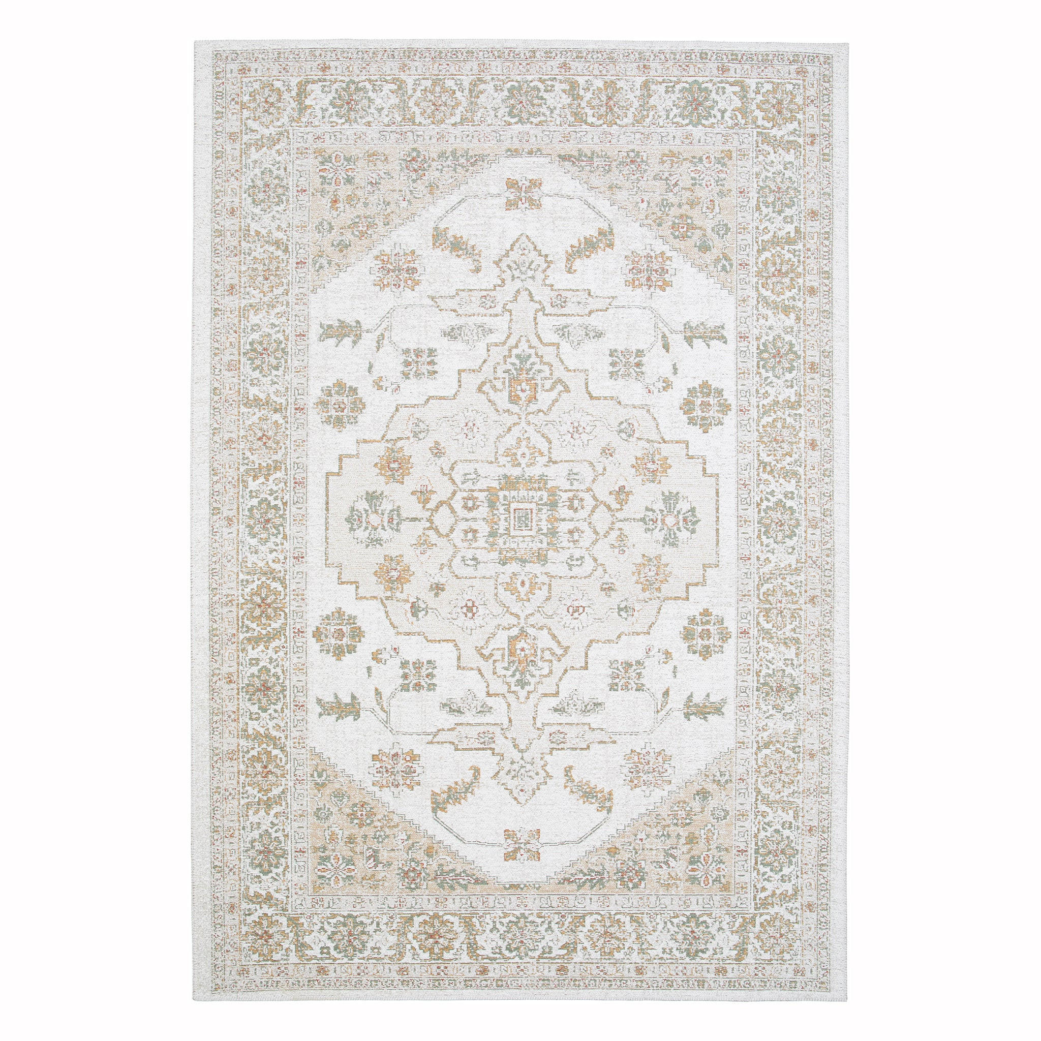 TEPPICH aus recycelten Fasern im Designstil grün - Grün, Textil (120/170cm) - AFK Living