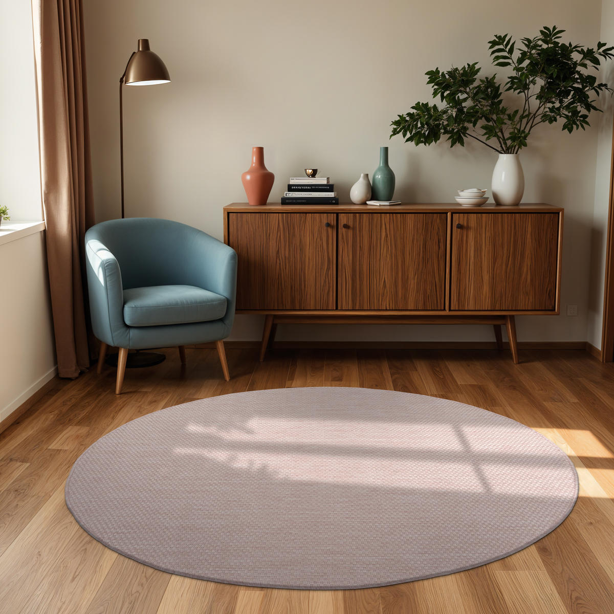 OUTDOORTEPPICH 200/200 cm Venedig 165 - Pink, Textil (200/200cm) - Paco Home