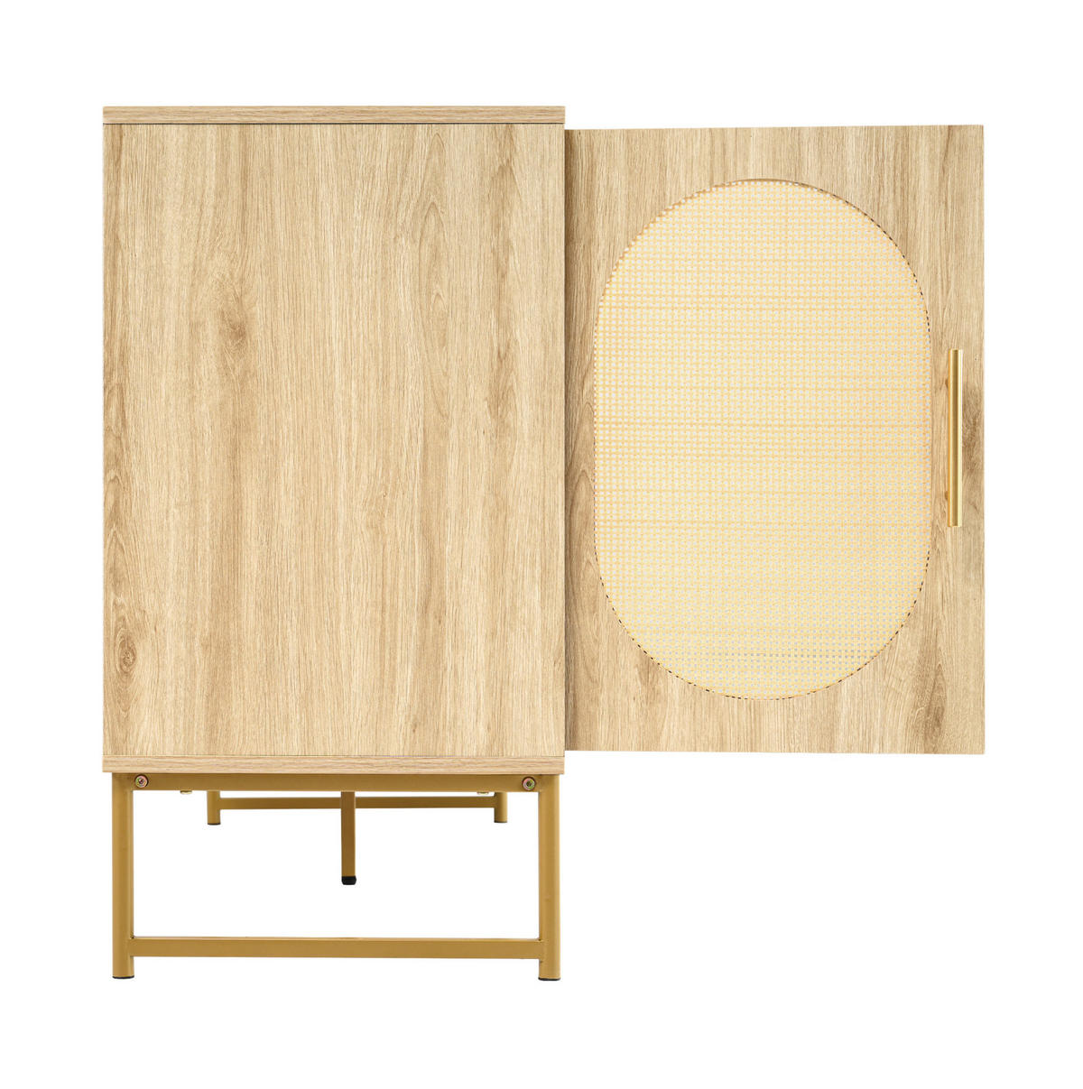 SIDEBOARD 80 cm mit 2 Türen und verstellbarem Einlegeboden, Blumenschnitzerei, Schwarz - Schwarz, Holzwerkstoff (80/76/38cm) - Redom