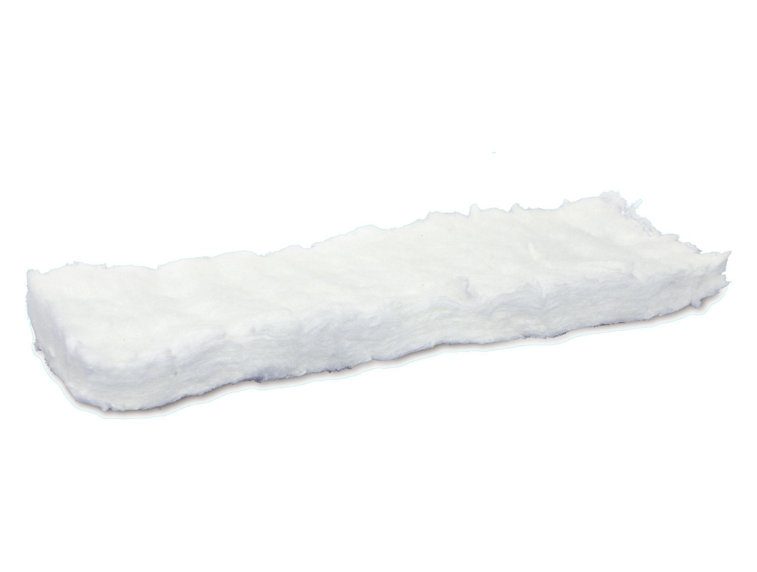 KERAMIKFASER-SCHWAMM Weiß für Kamine und Öfen - Weiß, Keramik (29/2/9cm) - Purline