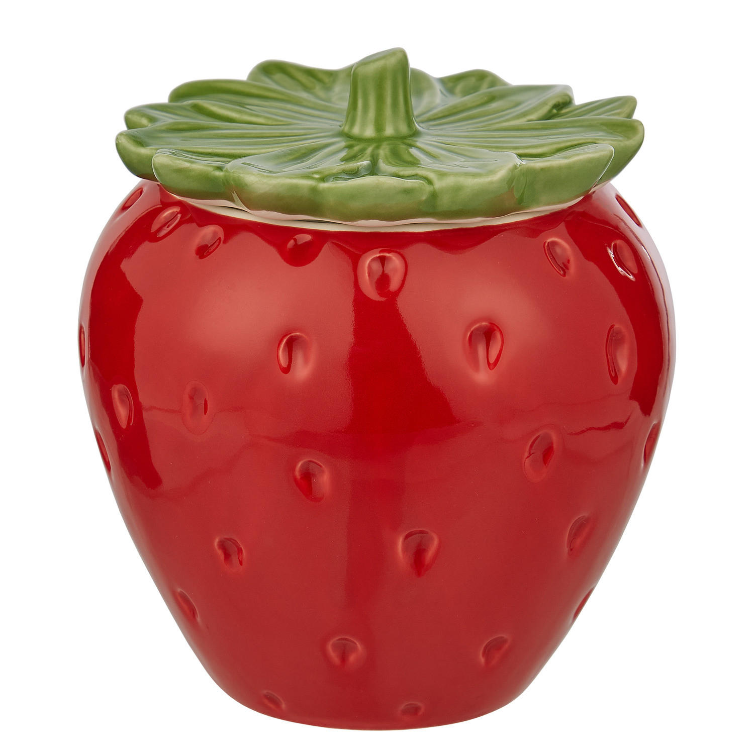 DEKO-DOSE Strawberry - Rot, Keramik (13/15/13cm) - Butlers