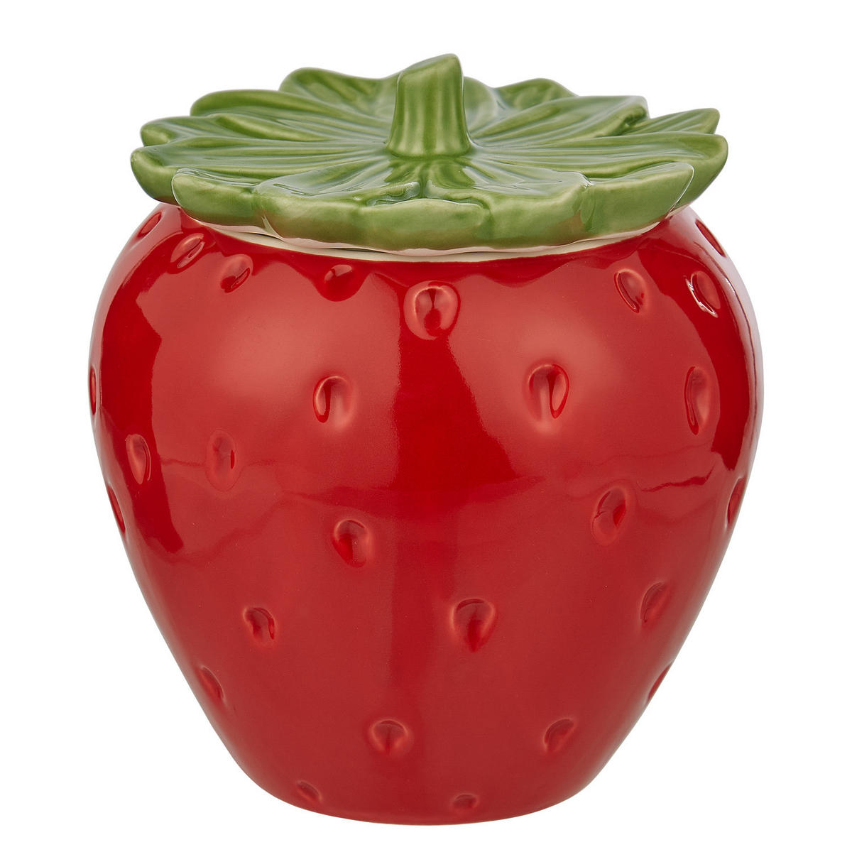 DEKO-DOSE Strawberry - Rot, Keramik (13/15/13cm) - Butlers