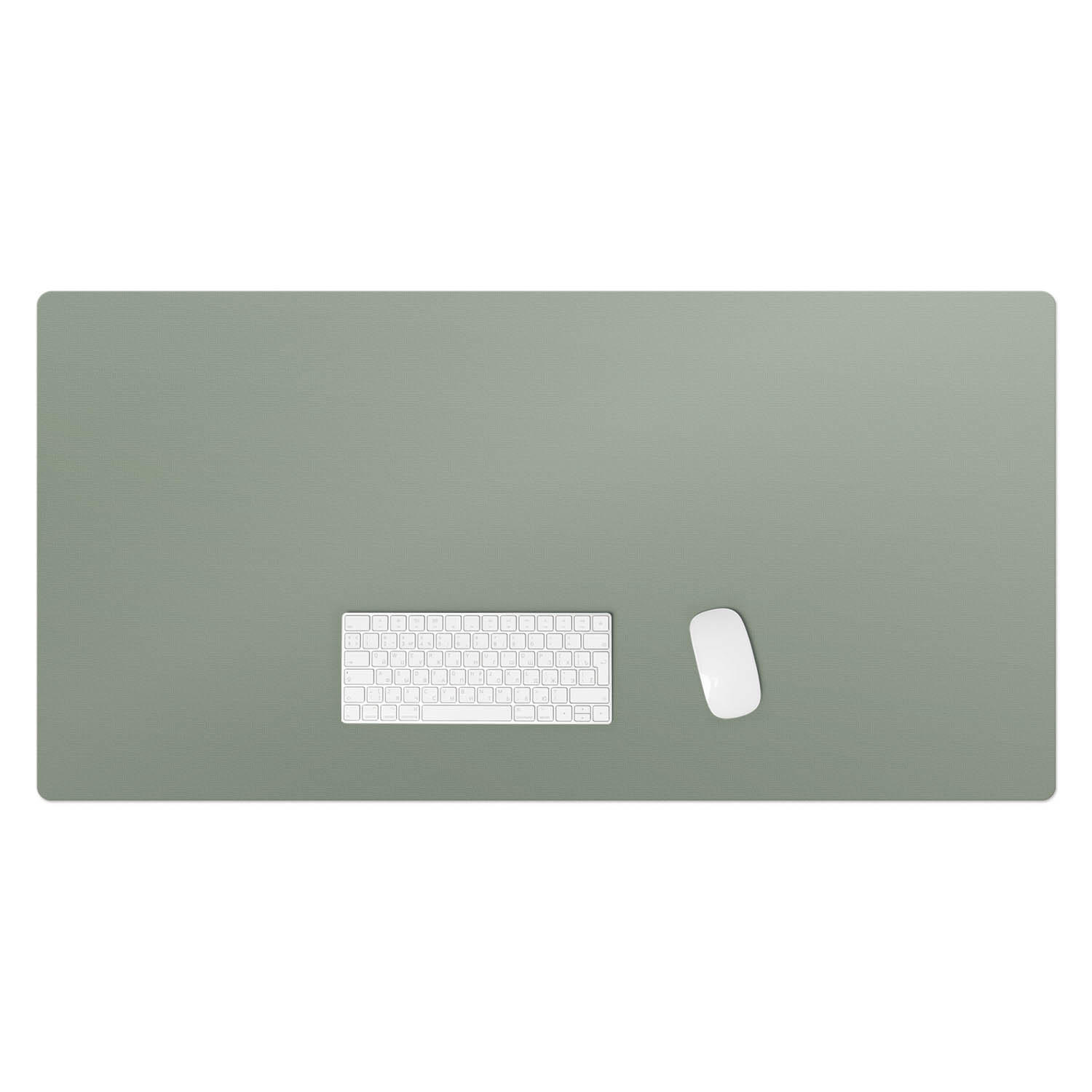 SCHREIBTISCHUNTERLAGE 120x60 cm Grün - Pastellgrün, Kunststoff (1.6/120/60cm) - Wallfluent