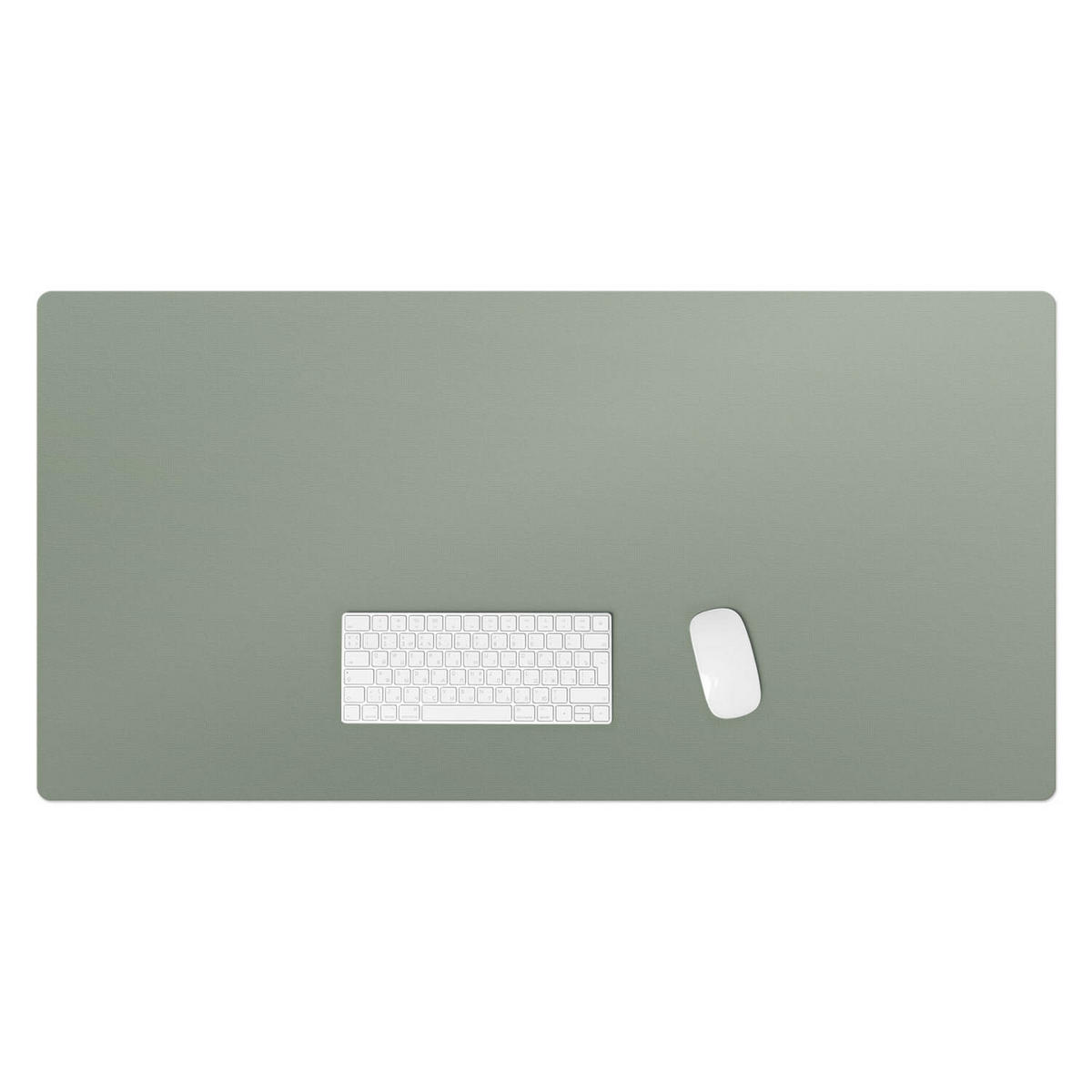 SCHREIBTISCHUNTERLAGE 120x60 cm Grün - Pastellgrün, Kunststoff (1.6/120/60cm) - Wallfluent