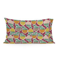 KISSENBEZUG harvestwood 50x75 cm mehrfarbig - Multicolor, Textil (50/75cm) - Happy Friday