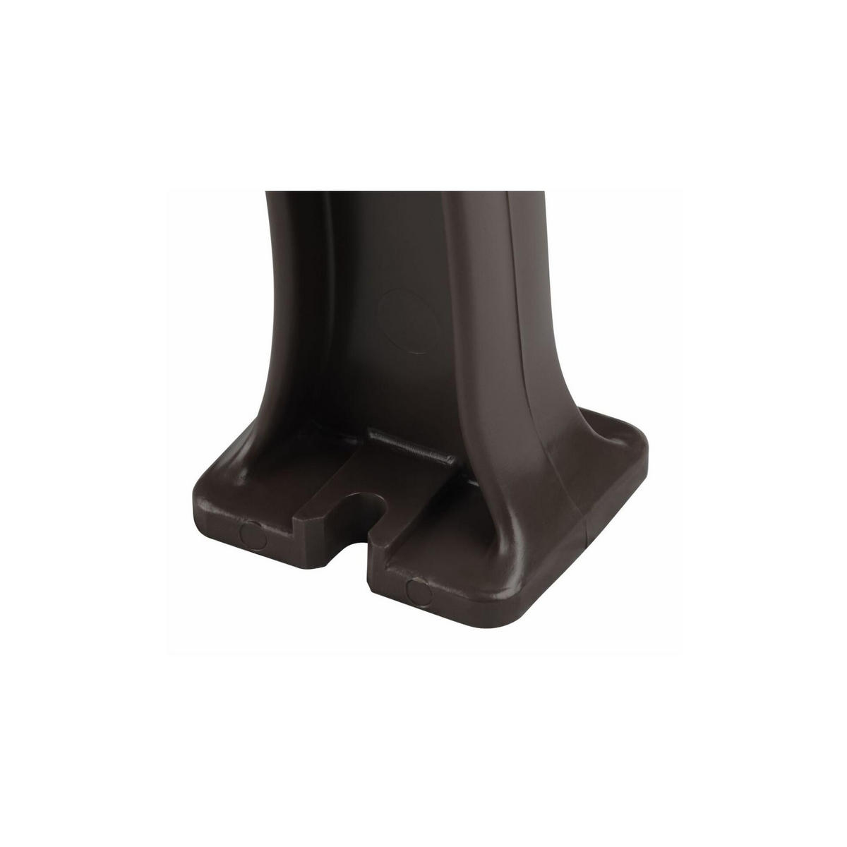 GARTENBANK Antigua 3 Sitzer Braun 74 x 150 x 54 cm Witterungskunststoff & UV Beständiger Kunststoff - Braun, Kunststoff (150/74/54cm) - PROREGAL